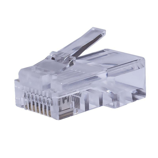 Коннектор 8P8C U/UTP кат.5E RJ-45 (DIY) (уп.10шт) SUPRLAN 10-0209-1