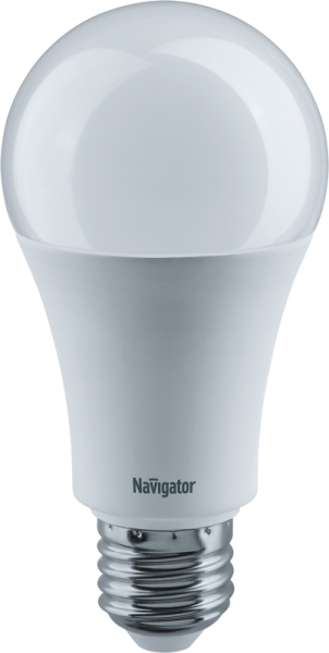 Лампа светодиодная 95 321 NLL-A60-15-230-4K-E27-PACK3 NAVIGATOR 95321
