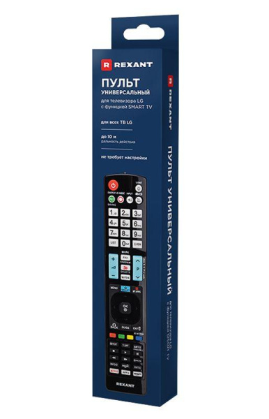 Пульт универсальный для телевизора LG с функцией SMART TV (ST-03) Rexant 38-0002