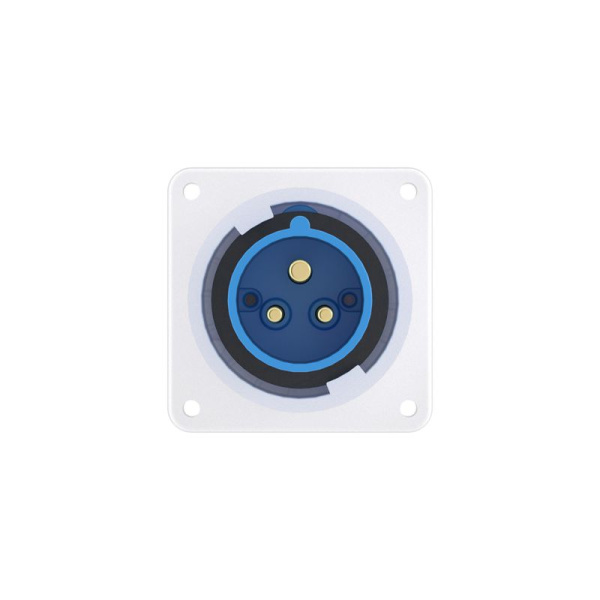 Вилка скрыт. уст. прямая 125А 2P+E 250В IP67 DKC DIS24612593