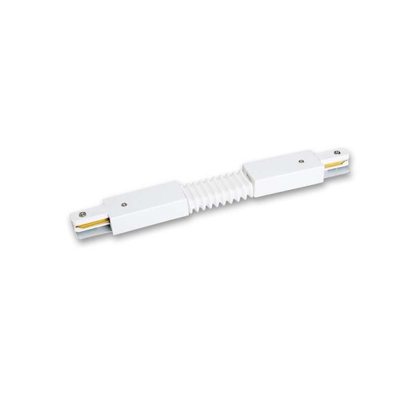 Коннектор гибкий F-образ. PTR CF-WH накладной/подвесной шинопровод бел. JazzWay 5014749