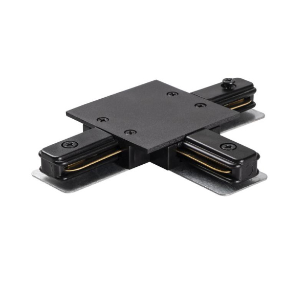 Коннектор T-образный PTR/R CT-BL встраив. шинопровод черн. JazzWay 5031890