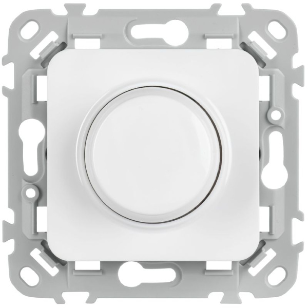 Светорегулятор проходной СП FLITE СС16-5-1-ФлБ LED 250Вт механизм бел. IEK FI-D22-0250-P-K01