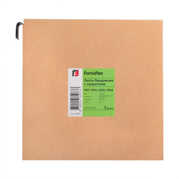 Лента бандажная с покрытием ЛКС-РРА (316)-1504 (уп.25м) Fortisflex 89761