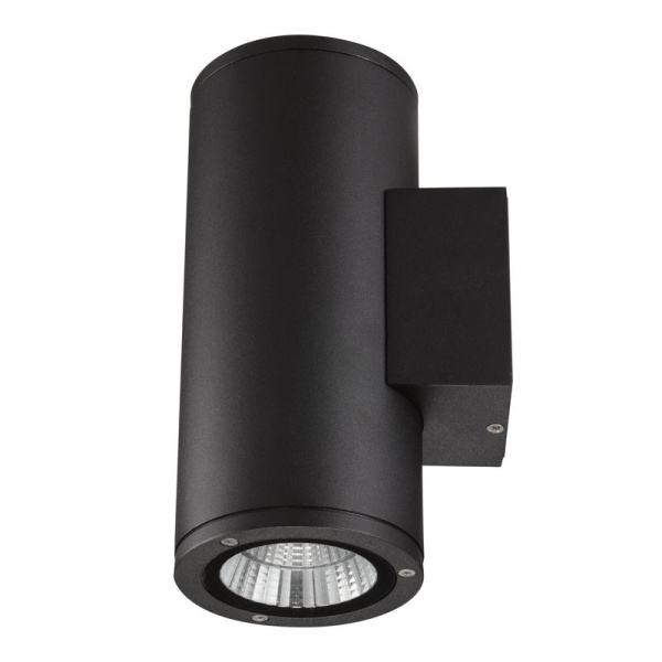 Светильник светодиодный ULU-S22D-2x12W/6400K BLACK 24Вт 6400К IP65 уличный черн. Uniel UL-00010848