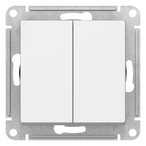 Переключатель перекрестный 2-кл. AtlasDesign 2хсх.7 10АХ механизм лотос SE ATN001373