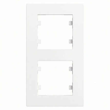 Рамка 2-м вертикальная Karea RIZZ бел. Makel 88001707