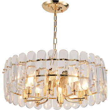 Люстра Janice 1044-308 8хЕ14 40Вт хрусталь Rivoli Б0061210