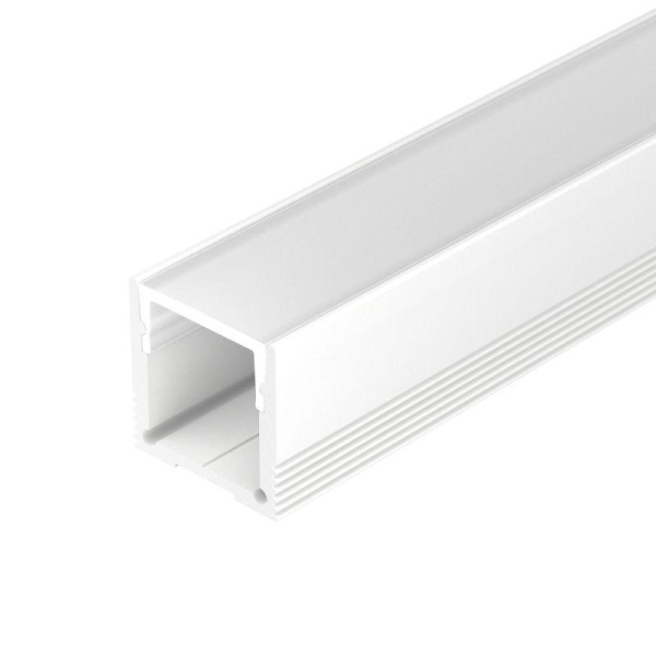 Профиль SL-SLIM20-H20-2000 WHITE L2000 алюм. Arlight 047631
