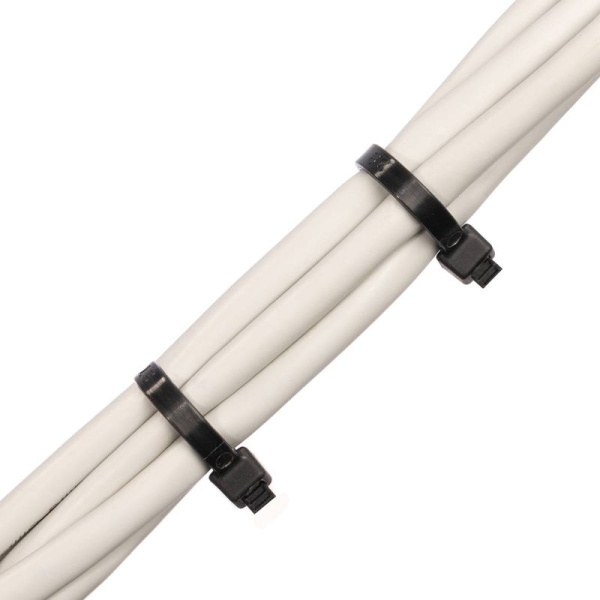 Хомут нейлоновый КСС 12х650 черн. (уп.100шт) Fortisflex 80012