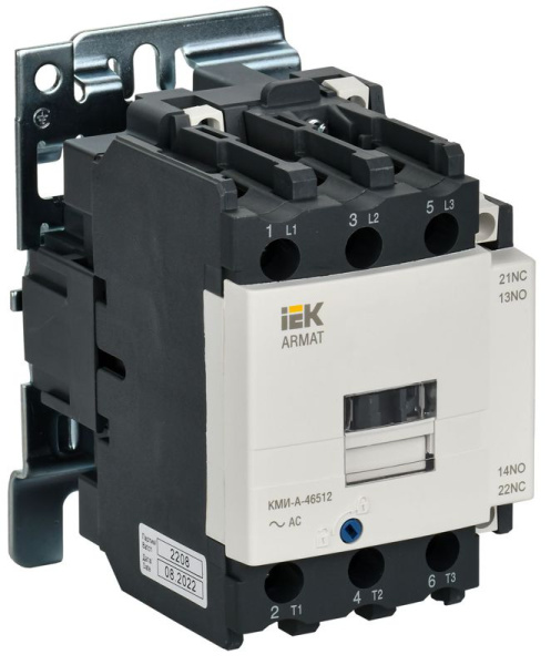 Контактор КМИ-А-46512 LC1D 65А кат. 400В AC 1НО+1НЗ AC-3 IEK AR-ACC-41-065-400-11
