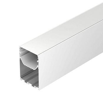 Профиль LINE-S-5075-2500 WHITE L2500 алюм. Arlight 041851