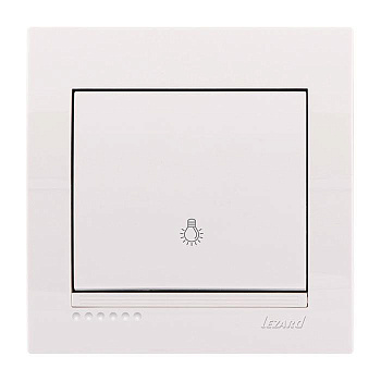 Кнопка таймера Deriy бел. LEZARD 702-0202-102