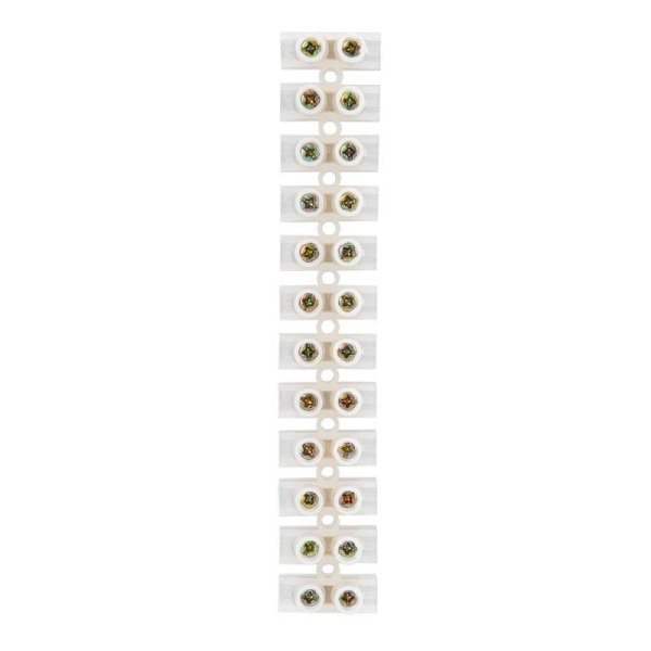 Колодка клеммная полипропилен КВ-10 (10А 400В 4-10кв.мм) (уп.10шт) Rexant 07-5010