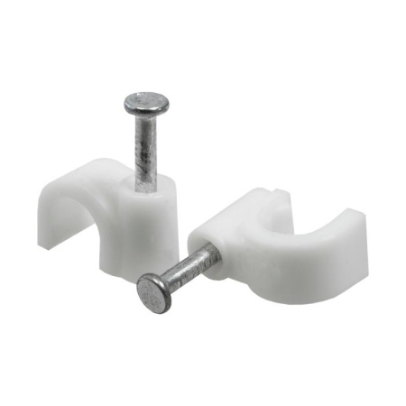 Крепеж кабеля круглый 5мм (уп.50шт) SUPRLAN 06-1045