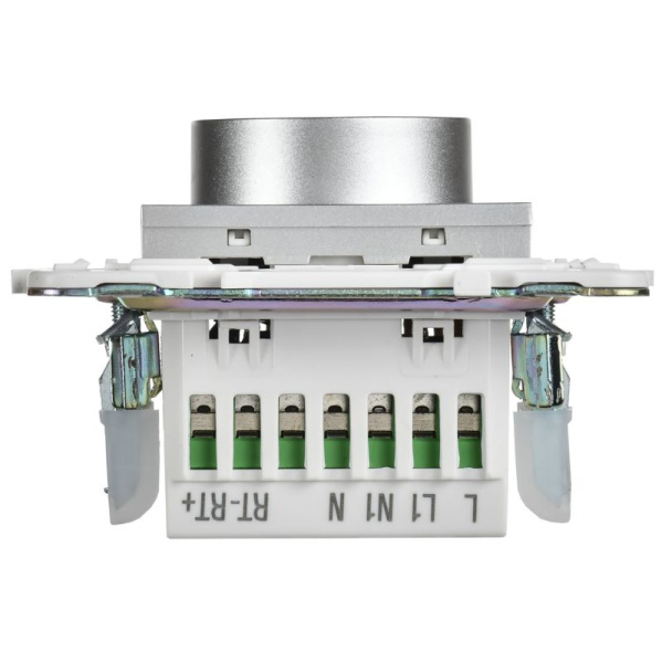 Термостат электронный SKANDY SK-T01S с индикацией серебр. IEK SK-RT11-K23