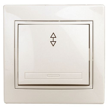 Переключатель 1-кл. СП Plano 10А IP20 1-103-02 250В сл. кость Intro Б0053744