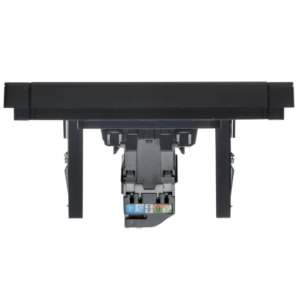 Розетка компьютерная FORTE&PIANO FP132M RJ45 кат.5E черн. IEK FP-K10-1-M-K02