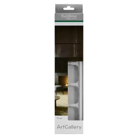 Рамка 5-м ArtGallery Pure органич. стекло бел. SE GAL320105