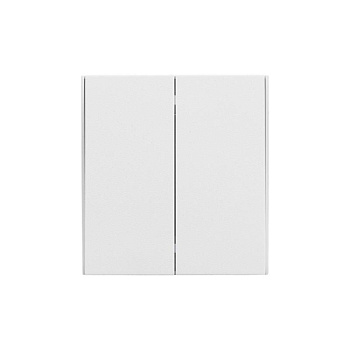 Выключатель 2-кл. СП STRONG MIELE 10А жемчуж. Kranz KR-78-0706-4