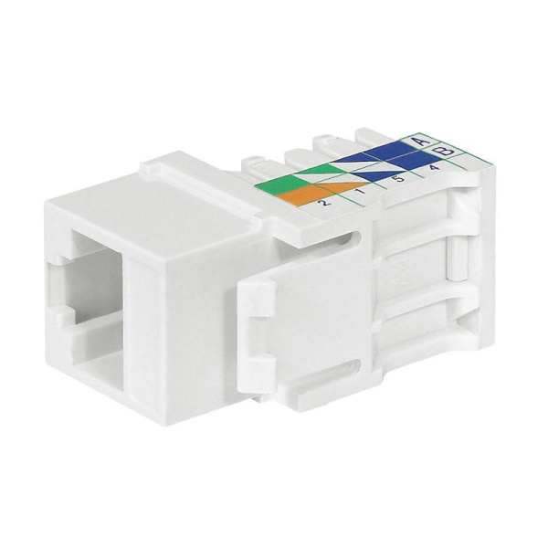 Коннектор Quteo RJ45 Keystone CAT.5E UTP Leg 632703