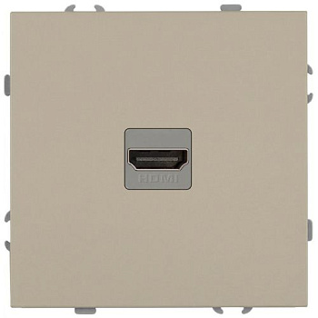 Розетка HDMI СП Galaxy 16А IP20 250В шампань 15-3114-04 Эра Б0070797