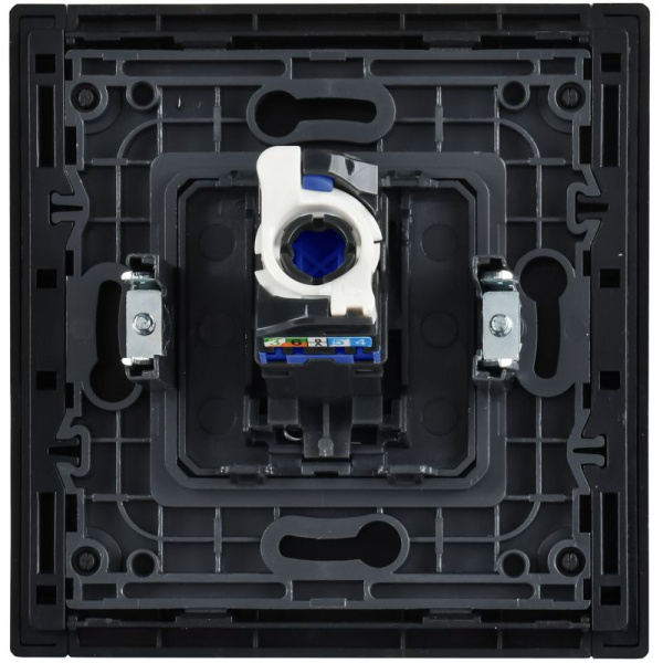 Розетка компьютерная СП FORTE&PIANO FP731M RJ45 кат.6 IP20 никель IEK FP-K10-2-M-K50