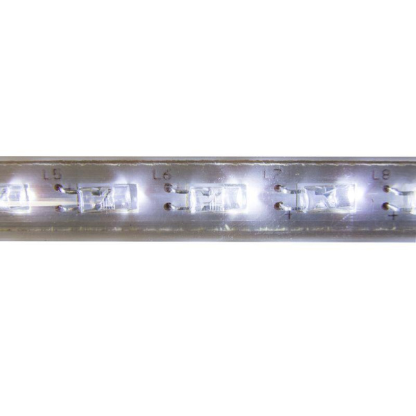 Гирлянда светодиодная "Тающие сосульки" 3.5м 8шт х50см шаг 50см 288LED бел. 3.6Вт 230В IP20 трансф. в компл. провод черн. Neon-Night 256-313-6