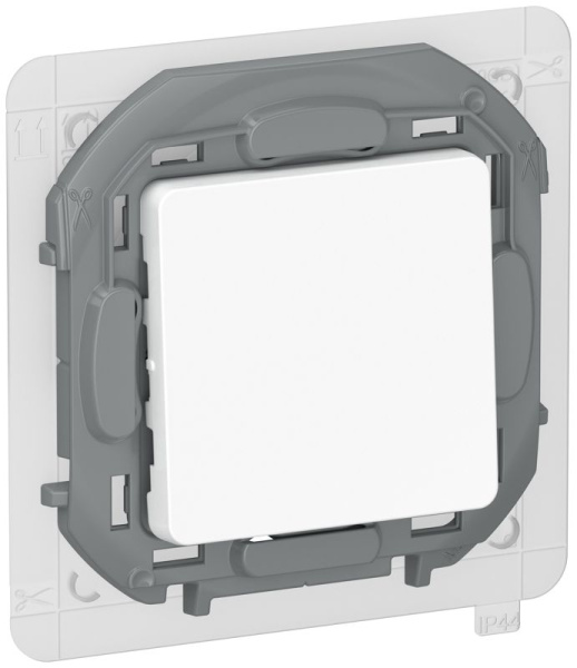 Переключатель 1кл сх6 10АХ IP44 б/к IEKINSPIRIA бел. IEK 6736701