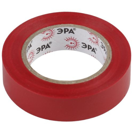 Изолента ПВХ 15ммх10м красн. ET1510RED Эра C0036556