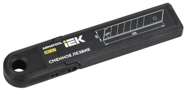 Лезвие сменное 60град 25х126мм SK2 (уп.10шт) IEK TNC72D-NL-25-126