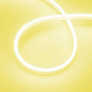 Лента светодиодная AURORA-PS-A120-12x6mm 24V Yellow 10Вт/м IP65 2835 герметичная (уп.5м) Arlight 036682