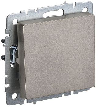 Выключатель перекрестный 1-кл. СП BRITE 10А ВС10-1-3-БрШ механизм шампань IEK BR-V13-0-10-K37