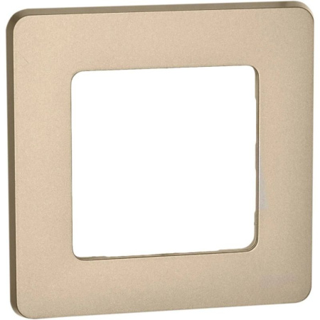 Рамка 1-м СП Inspiria IP20 шампань IEK 673938