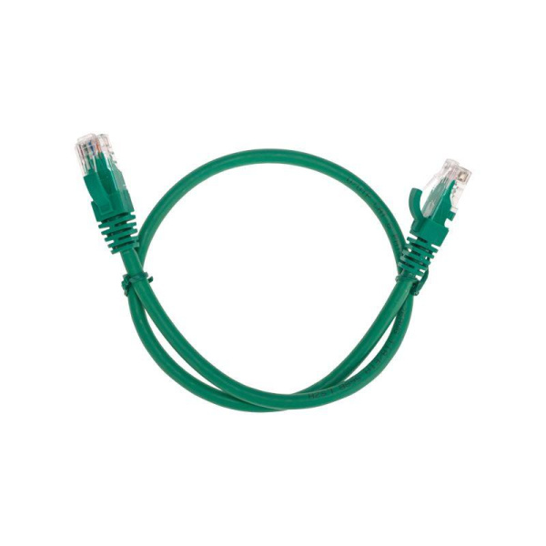 Патч-корд U/UTP CAT 6 RJ45-RJ45 26AWG LSZH зел. 0.5м Rexant 02-0296-05