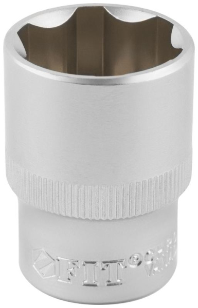 Головка шестигранная CrV 1/2дюйм 21мм FIT 62051