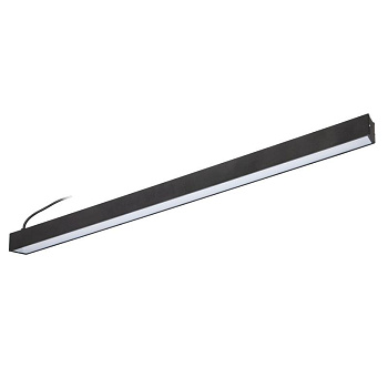 Светильник светодиодный ULO-K10D 30W/5000K/L60 IP65 BLACK 30Вт 5000К линейный подвесной черн. Uniel UL-00011395