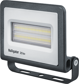Прожектор светодиодный 14 203 NFL-01-20-6.5K-LED 20Вт 6500К IP65 1700лм черн. Navigator 14203
