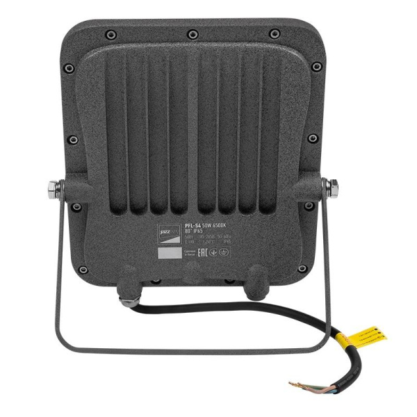 Прожектор светодиодный PFL-S4 50Вт 6500К IP65 80град. ДО с линзовым модулем JazzWay 5036420