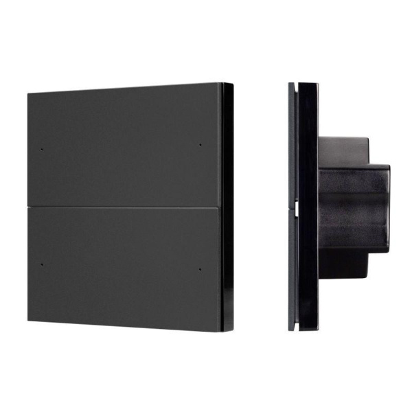 Панель кнопочная SMART-DMX512-801-22-4G-4SC-DIM-IN 230В 2.4G IP20 пластик черн. INTELLIGENT ARLIGHT 039312