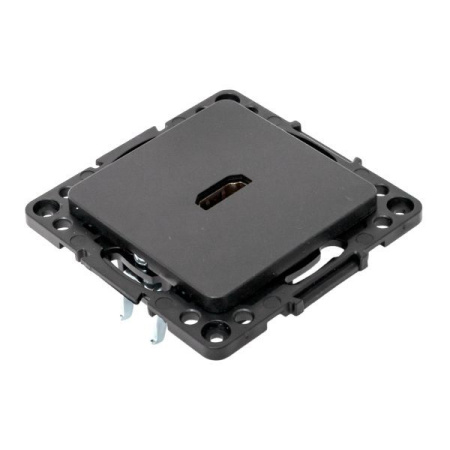 Розетка Стокгольм HDMI механизм черн. EKF EZA00-327-10