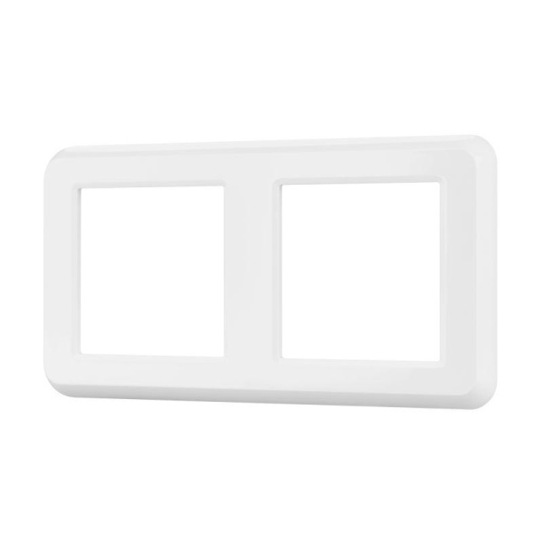 Рамка пластиковая FRM-VERSA-PL-2-WH Arlight 043776