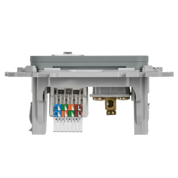 Розетка 2-м СП FLITE РКТВ5е-2-0-ФлС RJ45/TV кат.5E UTP механизм сер. IEK FI-AK22-1-K03
