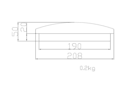 Светильник светодиодный LBS-8112 12Вт 4500К lines настенно-потолочный Ultraflash 15144