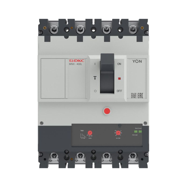 Выключатель автоматический 4P 320А 70кА pro MNX400L при AC415V расцепитель TMD YON MNX400L4PTMD0320