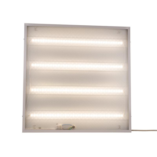 Светильник светодиодный потолочный универсальный ULP-Q105 6060-45Вт/4000К WHITE бел. свет (4000К) рассеиватель "призма" встроенный и/п корпус бел. ТМ Volpe UL-00011759