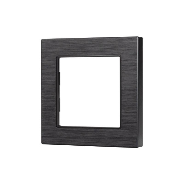 Рамка алюминиевая FRM-PRESTO-ALS-1-BK Arlight 043850