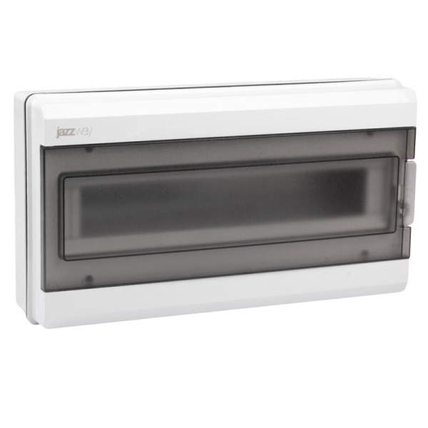 Бокс модульный накладной PDB/W 3018 GR (ЩРН-ПГ-18) IP65 пластик. JazzWay 5072022