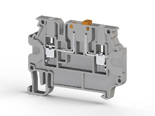Клеммник с размыкателем на DIN-рейку 2.5кв.мм сер. AVK 2.5 A Klemsan 0.0.0.3.04419