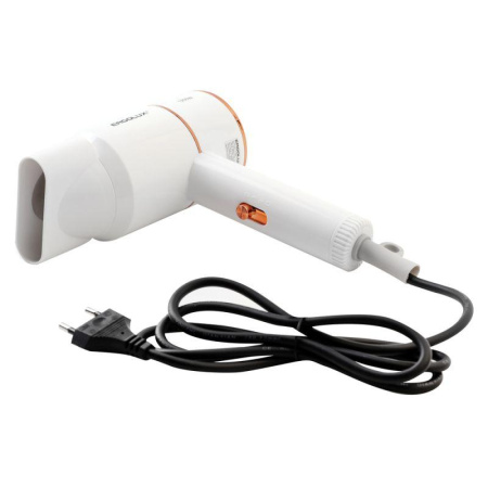 Фен ELX-HD11-C01 1200Вт 220-240В бел./зол. Ergolux 15206